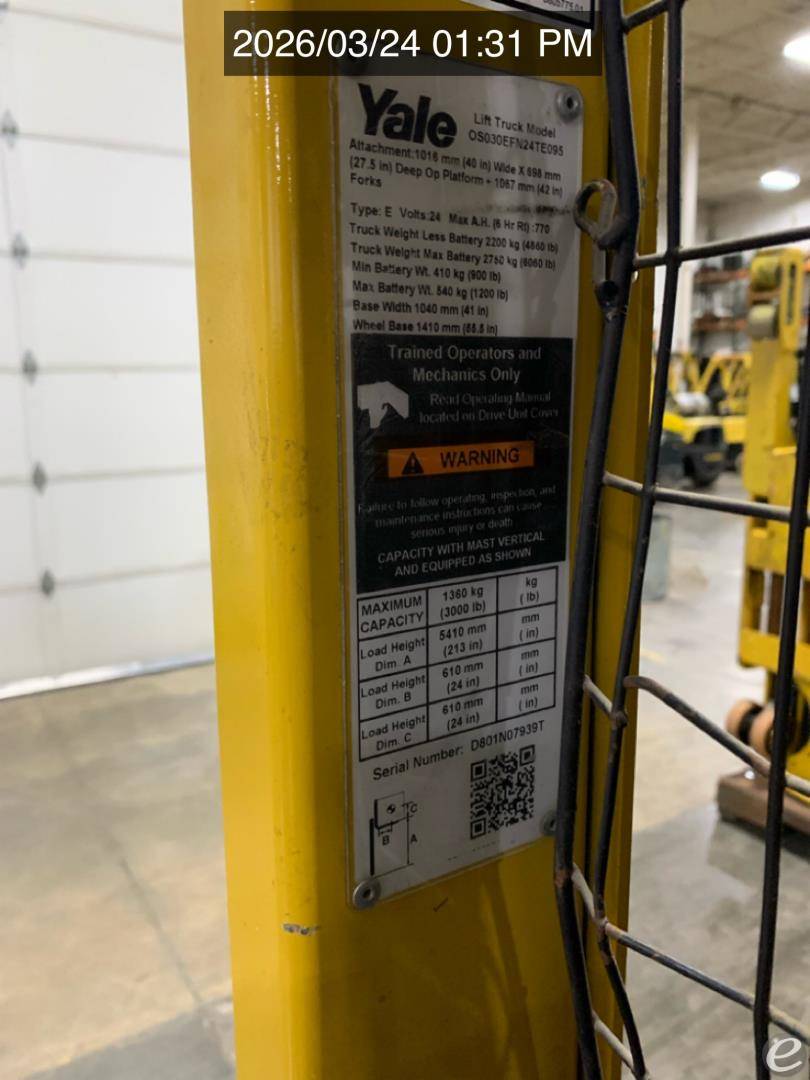 2019 Yale OS030EF