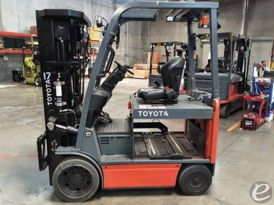 2017 Toyota 8FBCHU25 Electric Forklift - 123Forklift