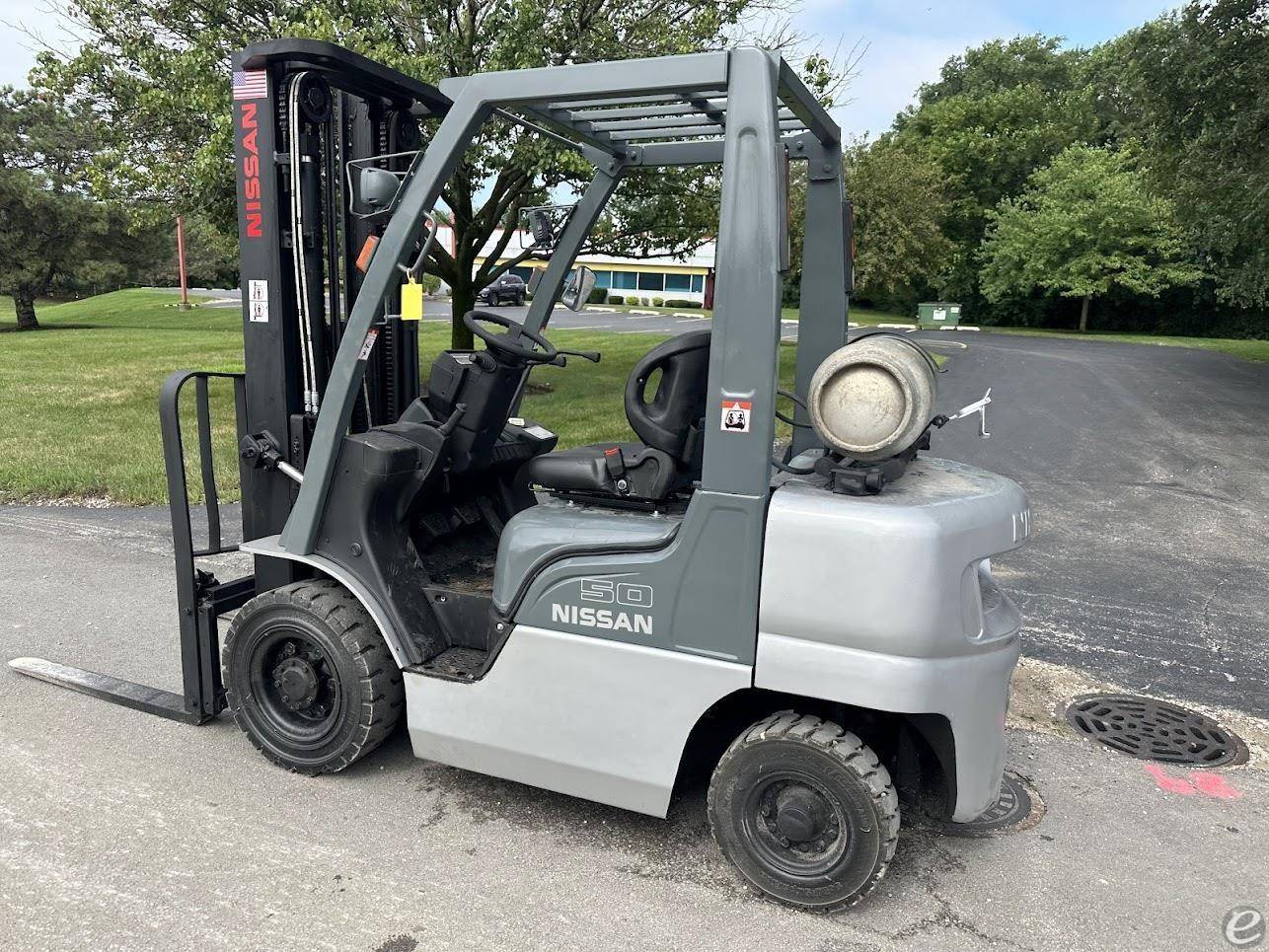2013 LP Gas Nissan Sit Down Rider MAP1F2A25LV - 123Forklift