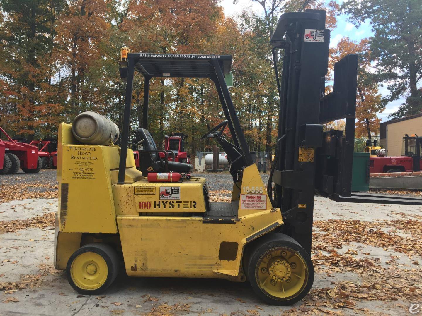 Hyster S100XLS (Short Wheel Base)