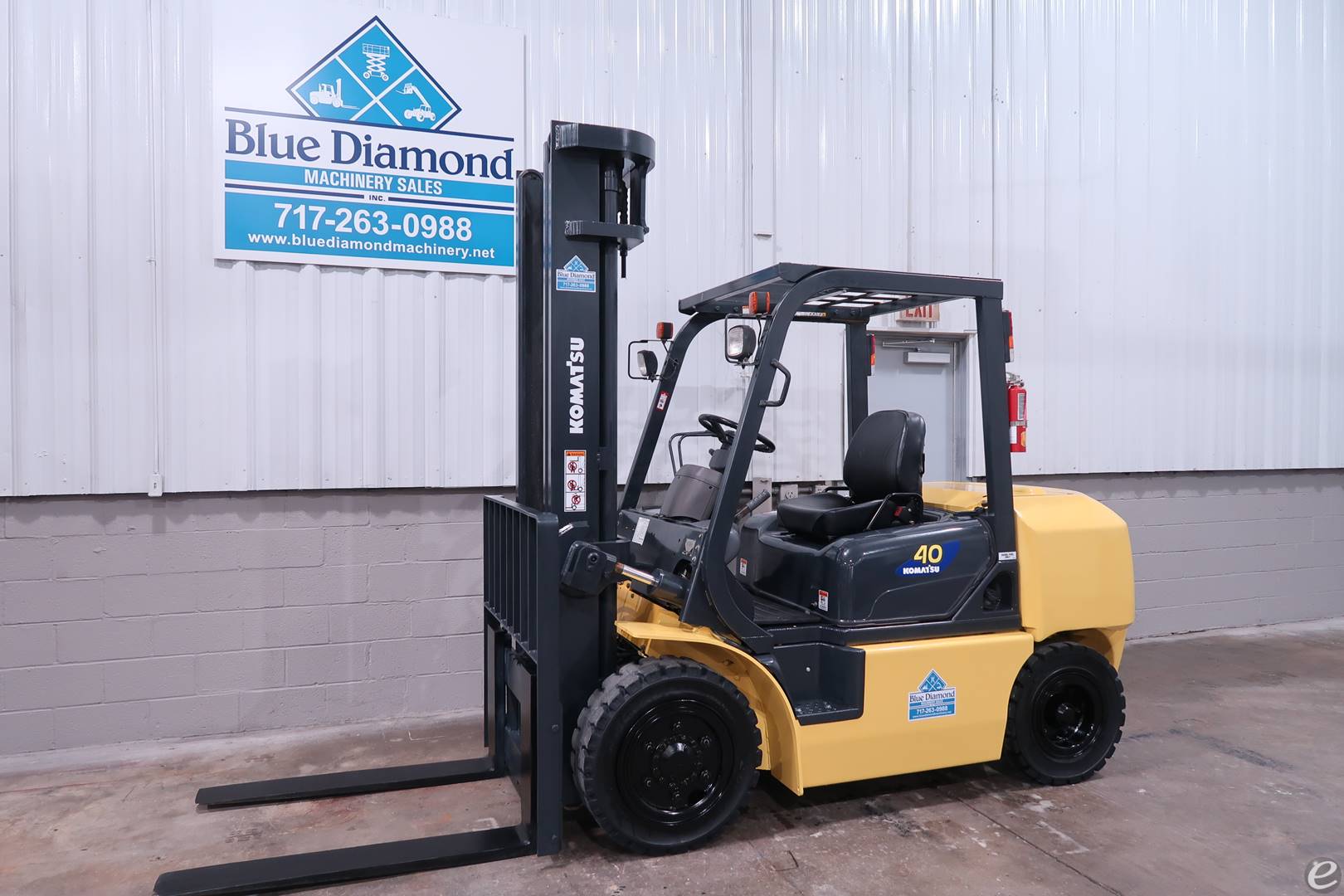 2006 Komatsu FD40ZT-8 Diesel Forkli...