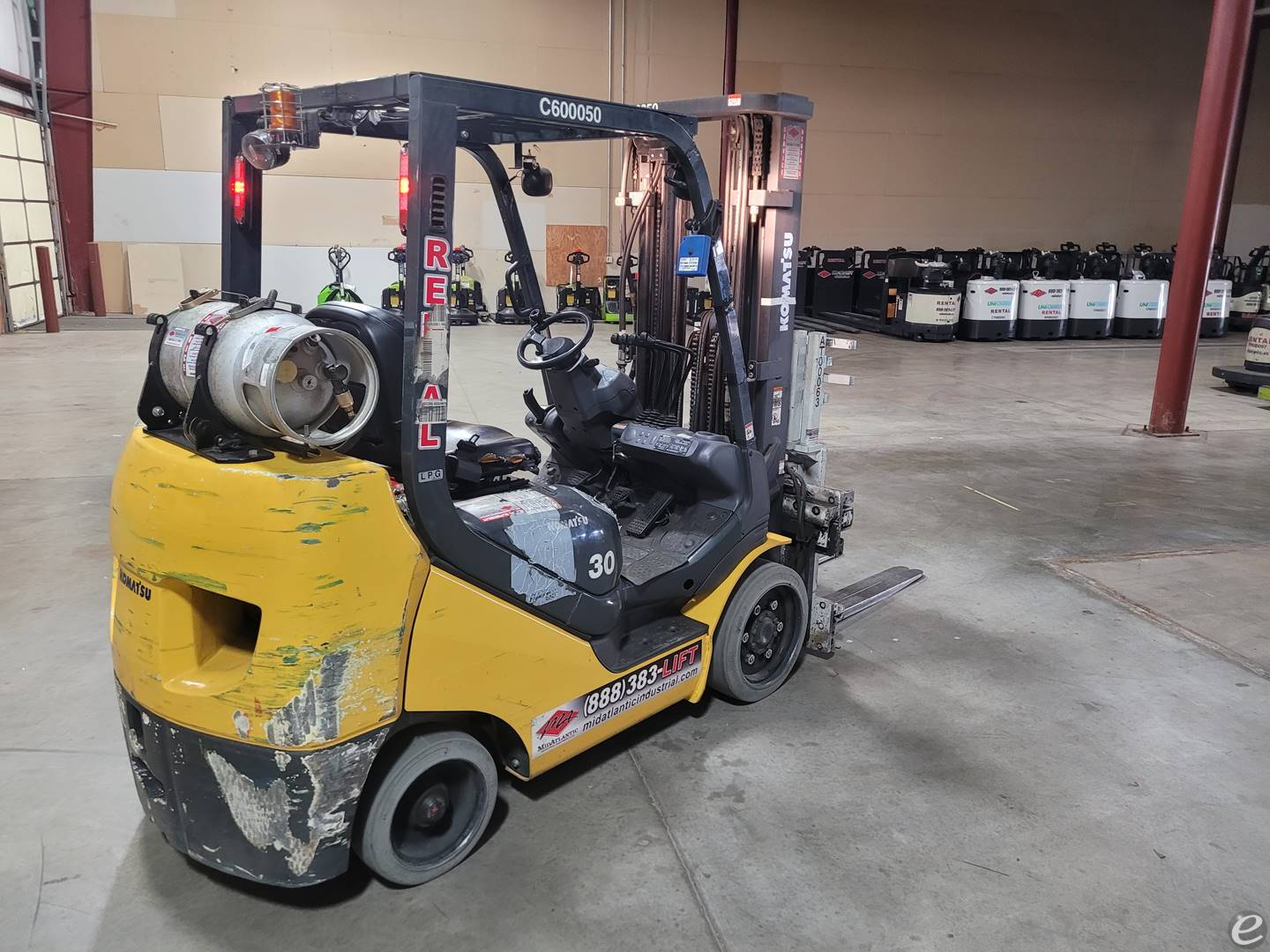 2018 Komatsu FG30SHT-16 LP Gas Forklift - 123Forklift