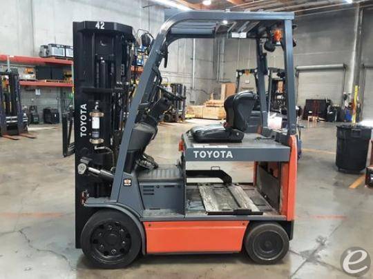 2017 Toyota 8FBCHU25 Electric Forklift - 123Forklift