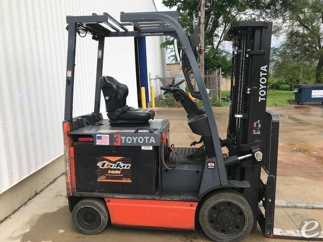 2017 Toyota 8FBCHU25 Electric Forklift - 123Forklift