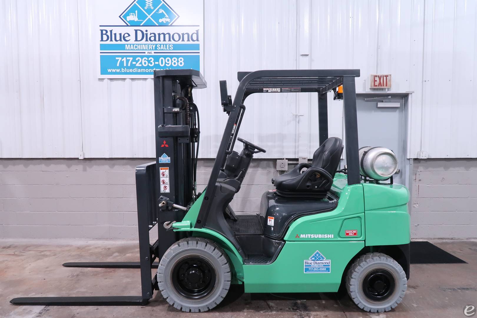 2014 Mitsubishi FG25N Dual Fuel Forklift - 123Forklift