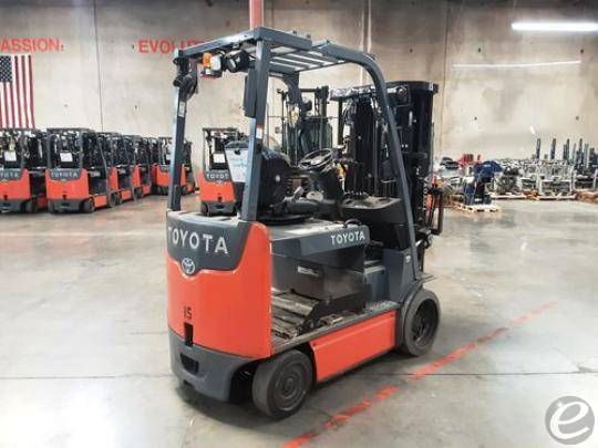 2017 Toyota 8FBCHU25 Electric Forklift - 123Forklift