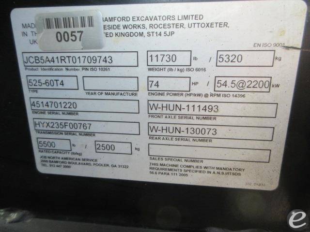 2015 JCB 525-60