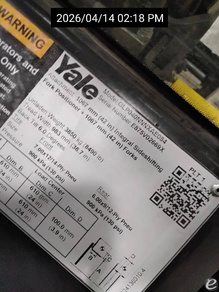 2023 Yale GP40N