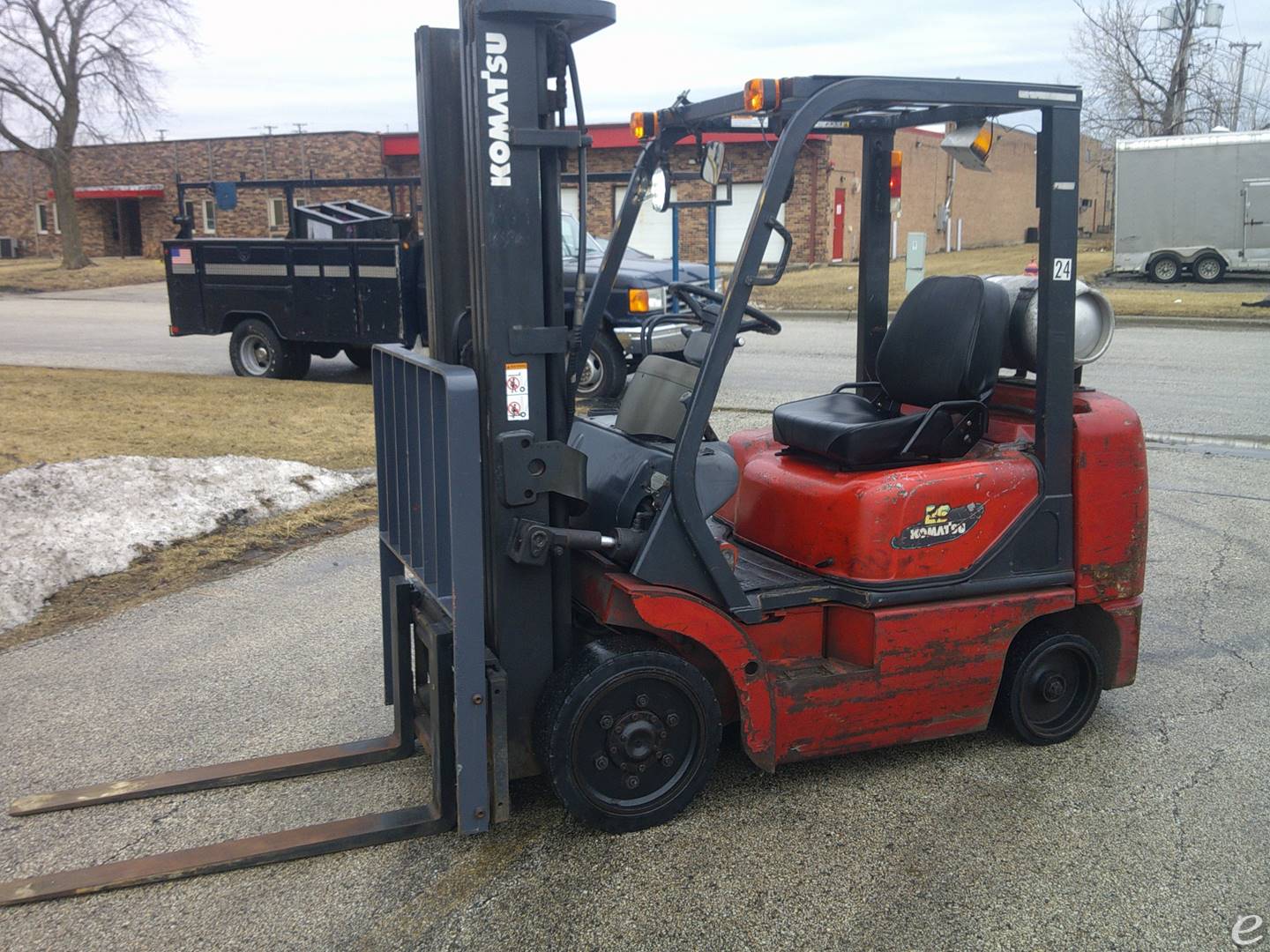 2006 Komatsu C50RX LP Gas Forklift - 123Forklift