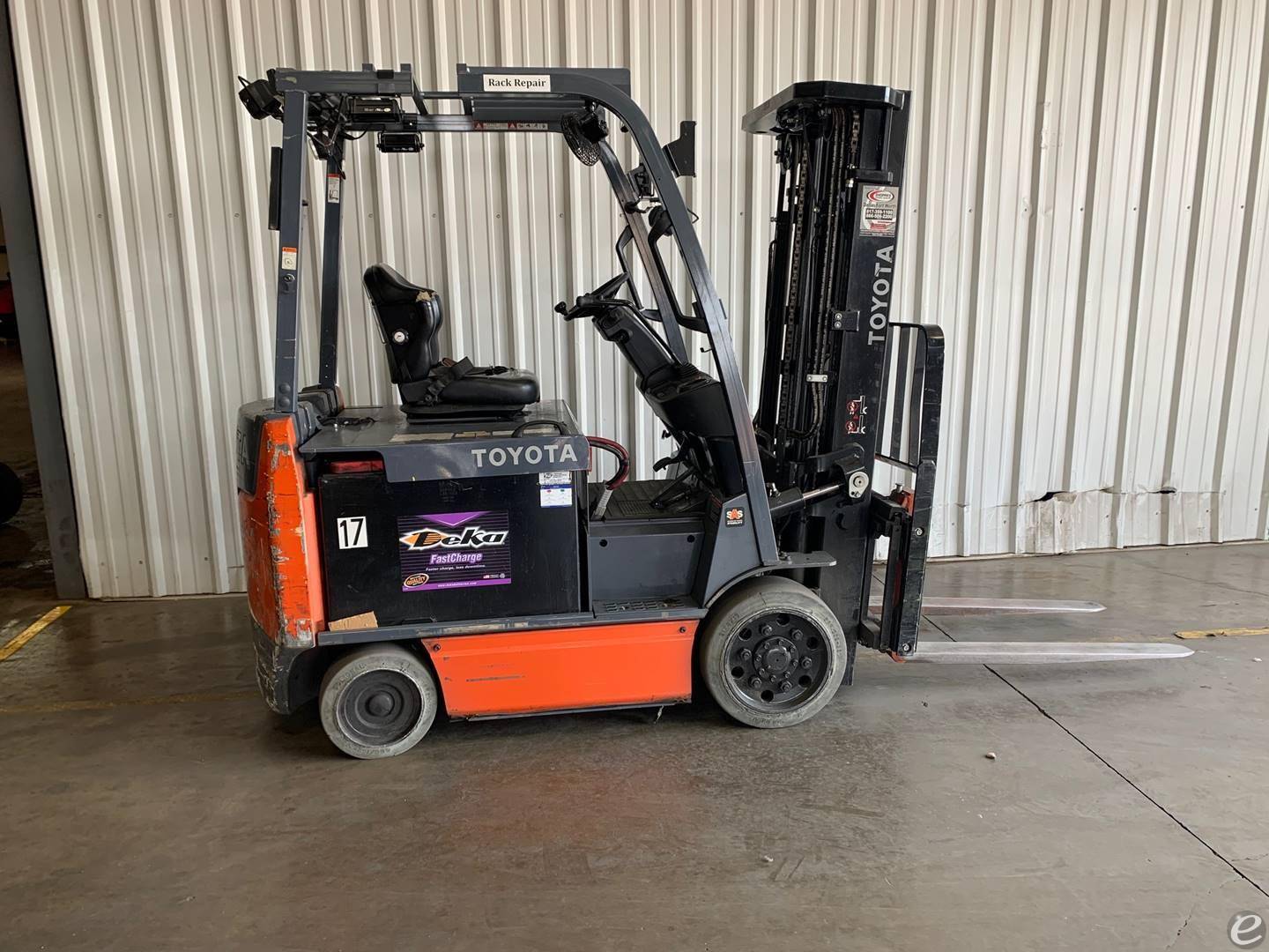 2019 Toyota 8FBCU32 Electric Forkli...
