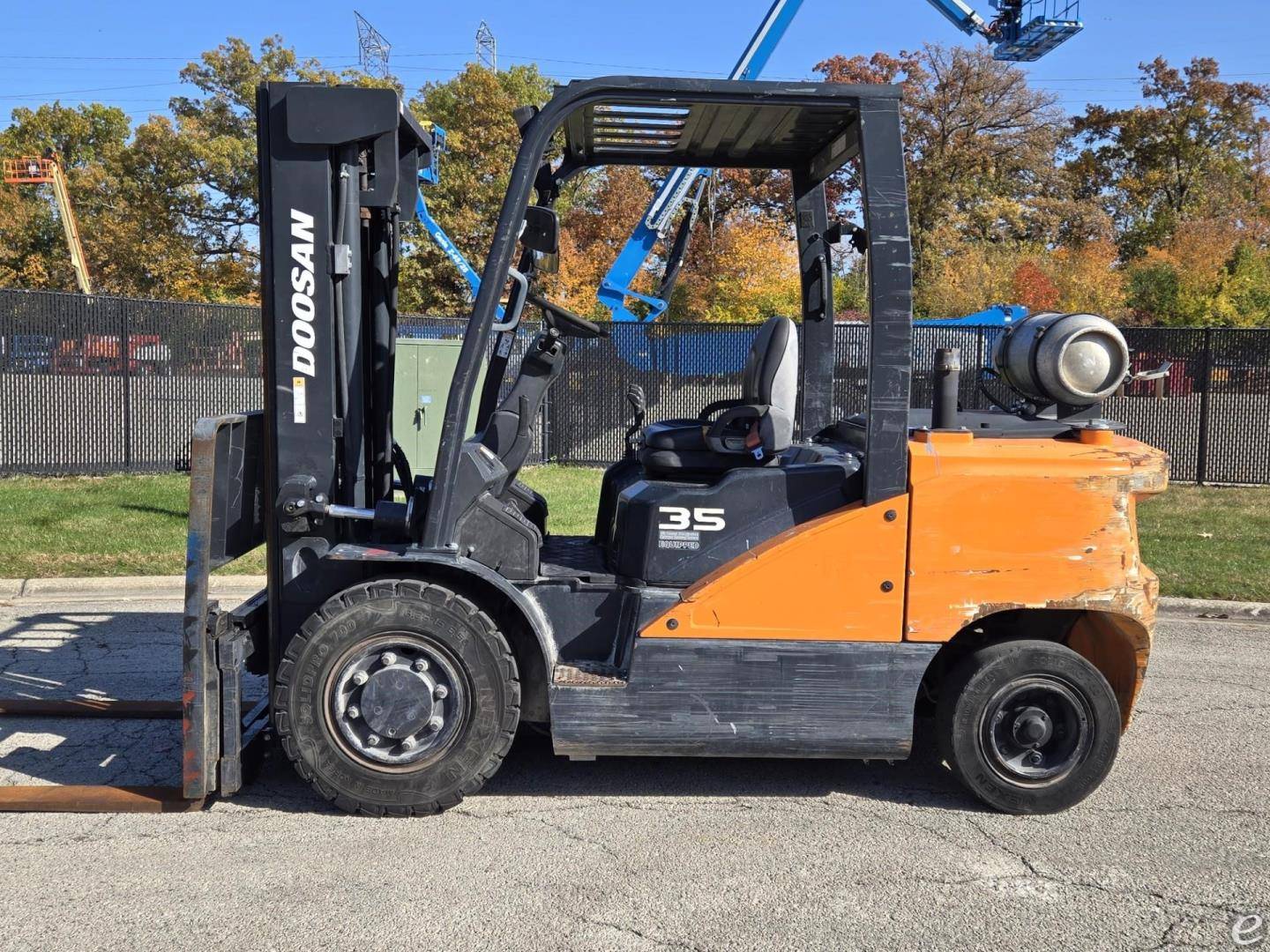 2020 Doosan G35S-7 LP Gas Forklift