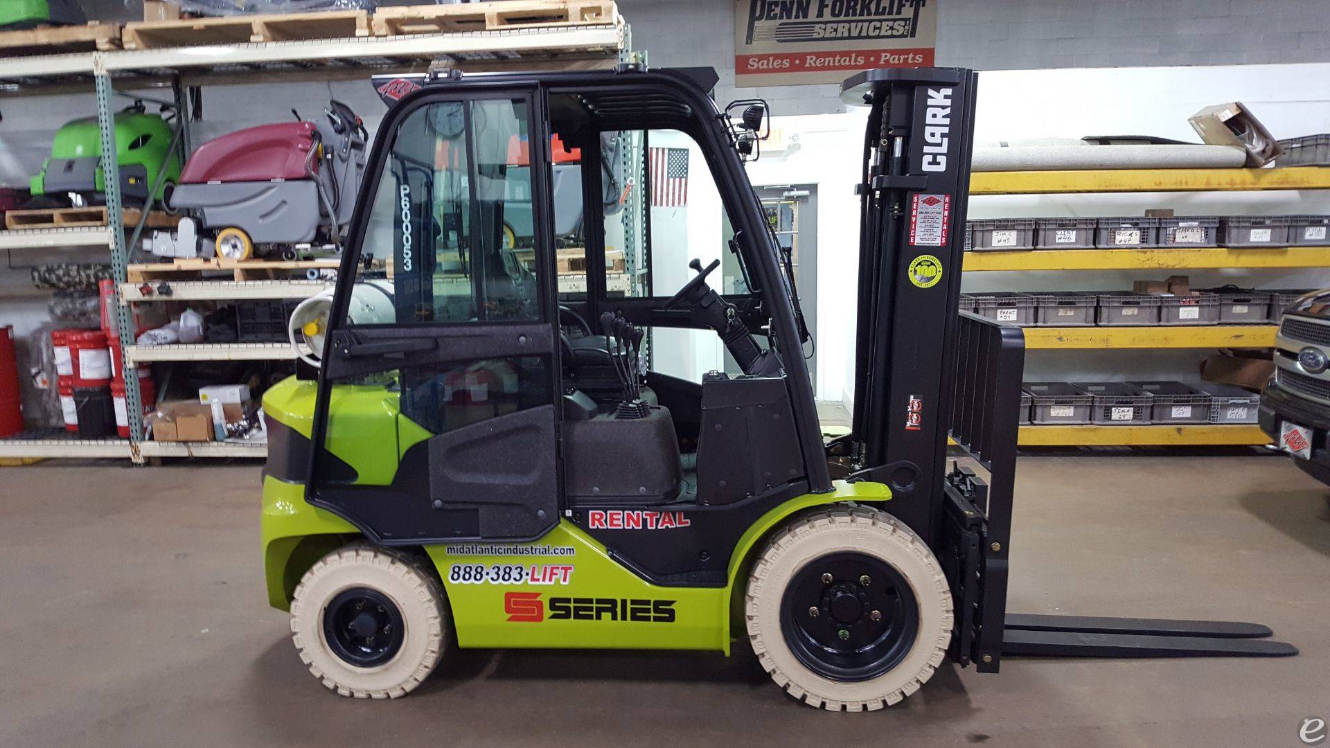 2019 Clark S30 LP Gas Forklift - 123Forklift