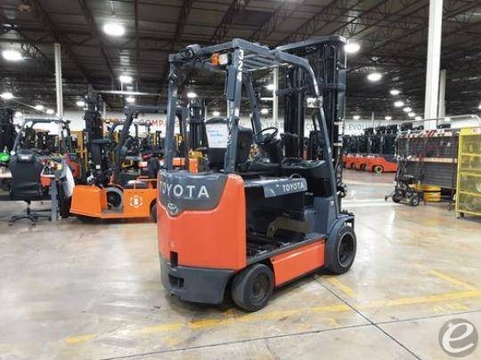 2018 Toyota 8FBCU32 Electric Forklift - 123Forklift