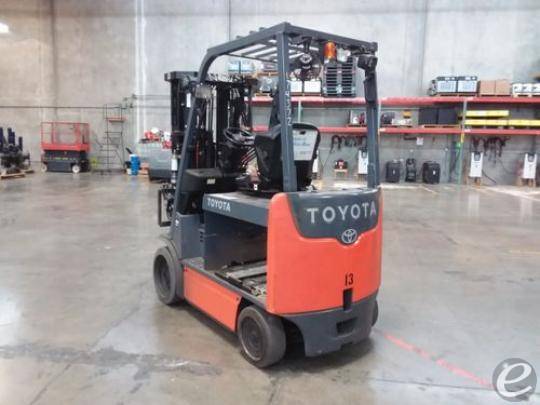 2017 Toyota 8FBCHU25 Electric Forklift - 123Forklift