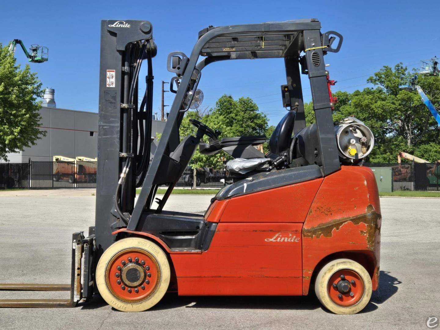 2018 Linde H25CT LP Gas Forklift