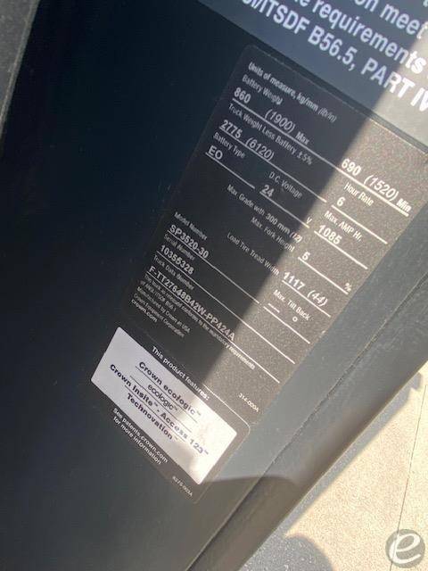 2021 Crown SP3520-30