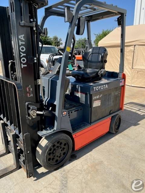 2017 Toyota 8FBCHU25 Electric Forklift - 123Forklift