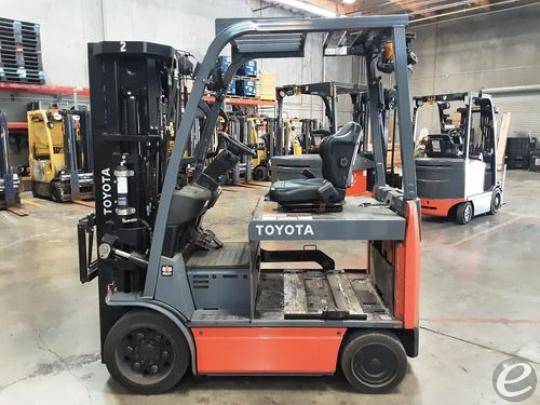 2017 Toyota 8FBCHU25 Electric Forklift - 123Forklift