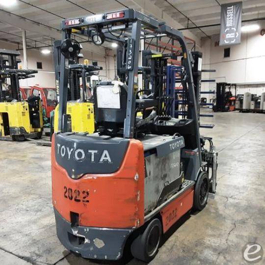 2016 Toyota 8FBCU32 Electric Forklift - 123Forklift