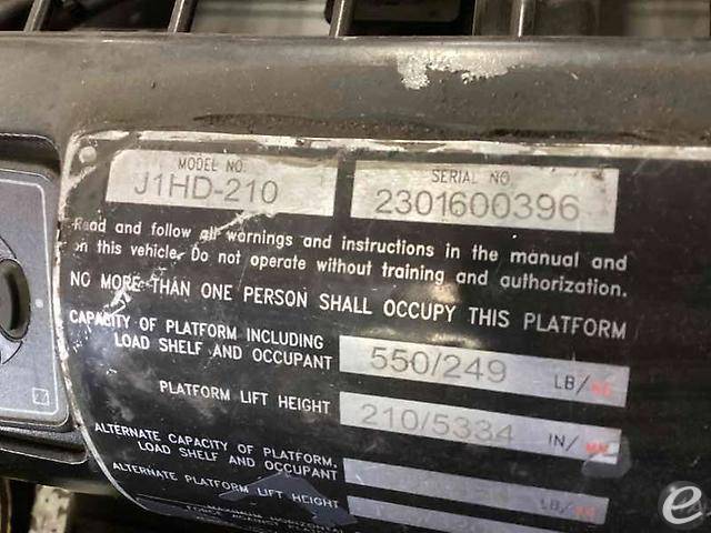 2021 Big Joe J1HD-210-360LI Unavailable Forklift - 123Forklift