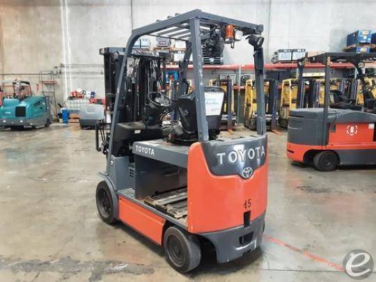 2017 Toyota 8FBCHU25 Electric Forklift - 123Forklift
