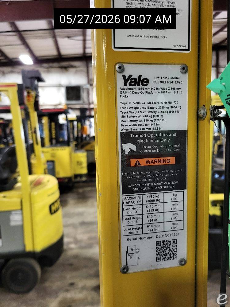 2019 Yale OS030EF