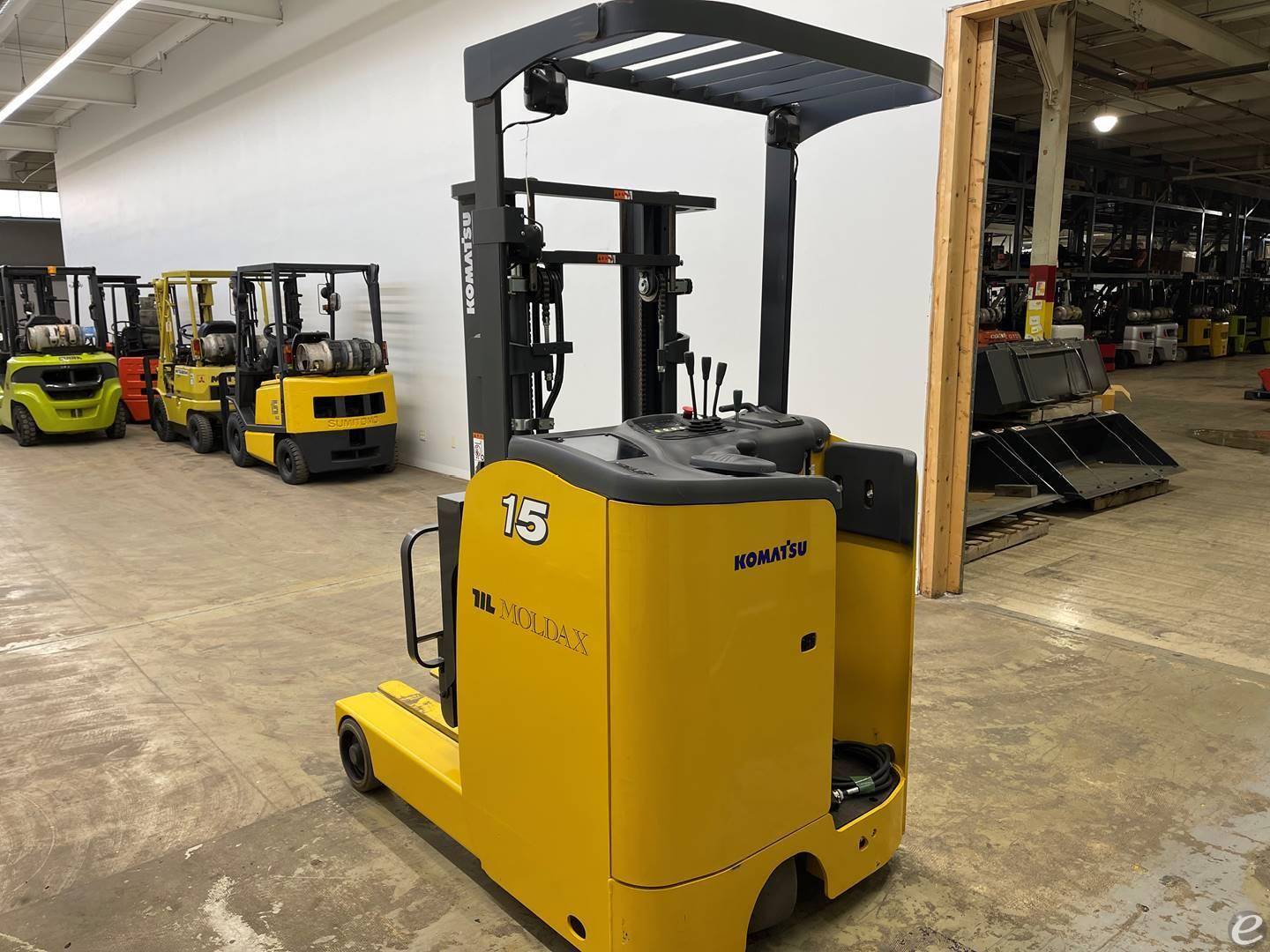 2021 Komatsu FB15RL-15 Electric Reach Truck - 123Forklift