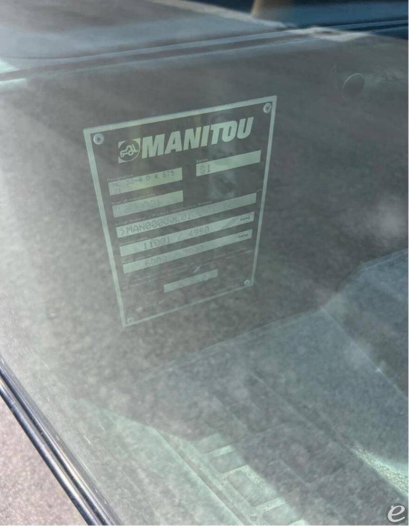 2022 Manitou MC30-4