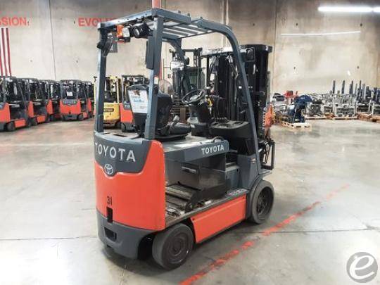 2017 Toyota 8FBCHU25 Electric Forklift - 123Forklift