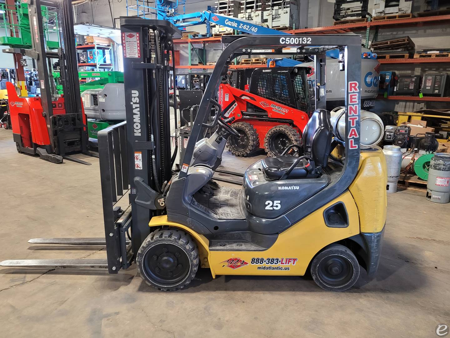 2015 Komatsu FG25ST-16 LP Gas Forkl...