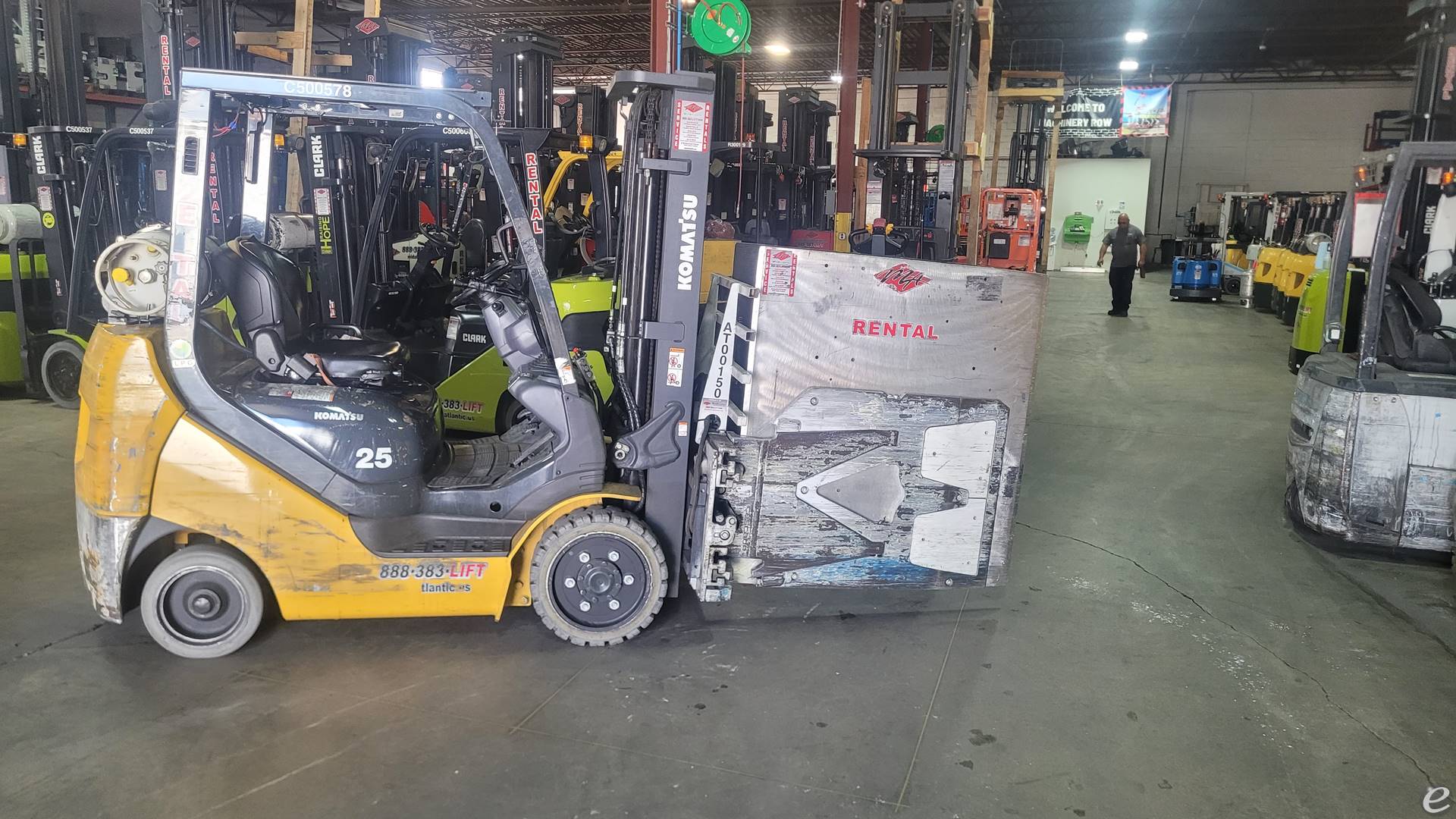 2019 Komatsu FG25ST-16 LP Gas Forklift - 123Forklift