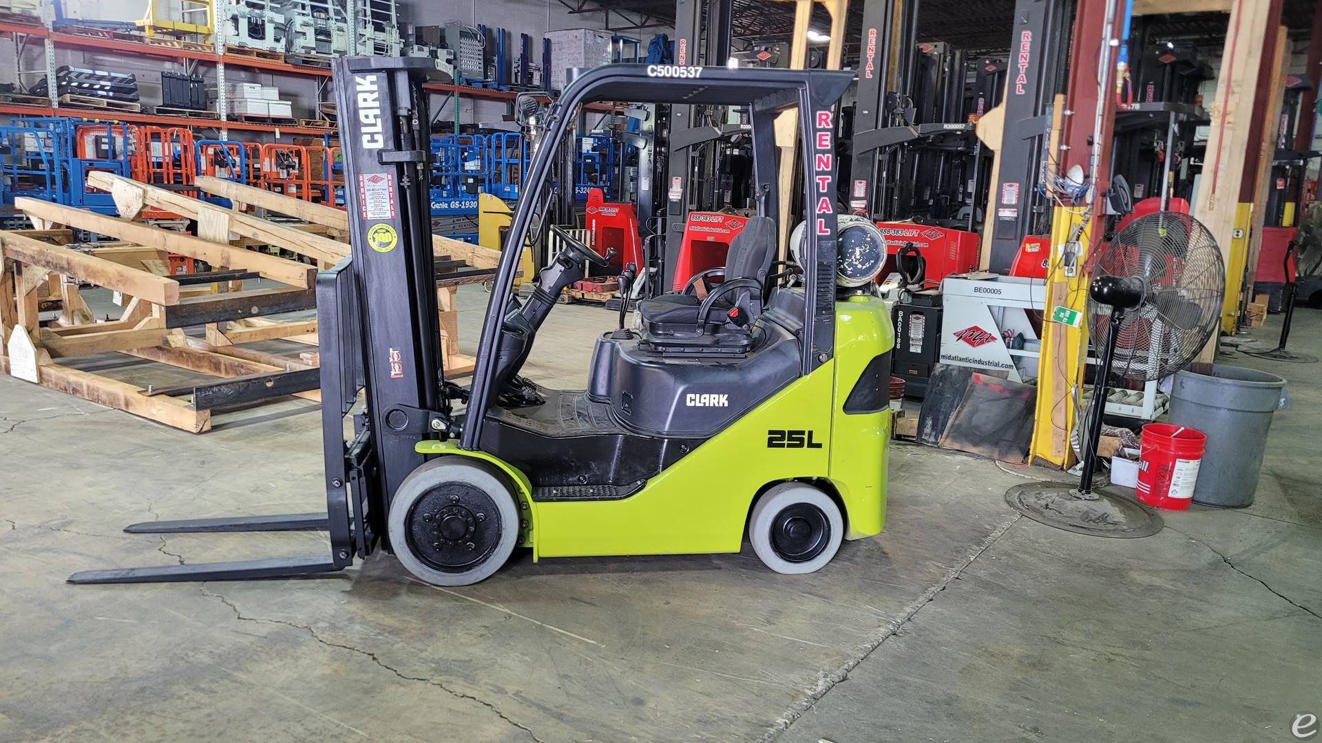 2019 Clark S25C LP Gas Forklift