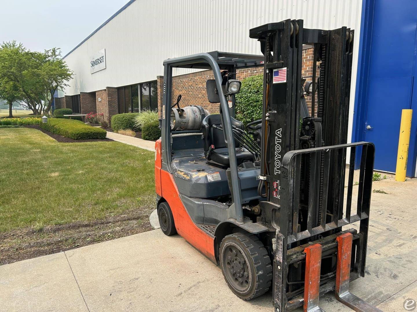 2017 Toyota 8FGCU25 LP Gas Forklift...