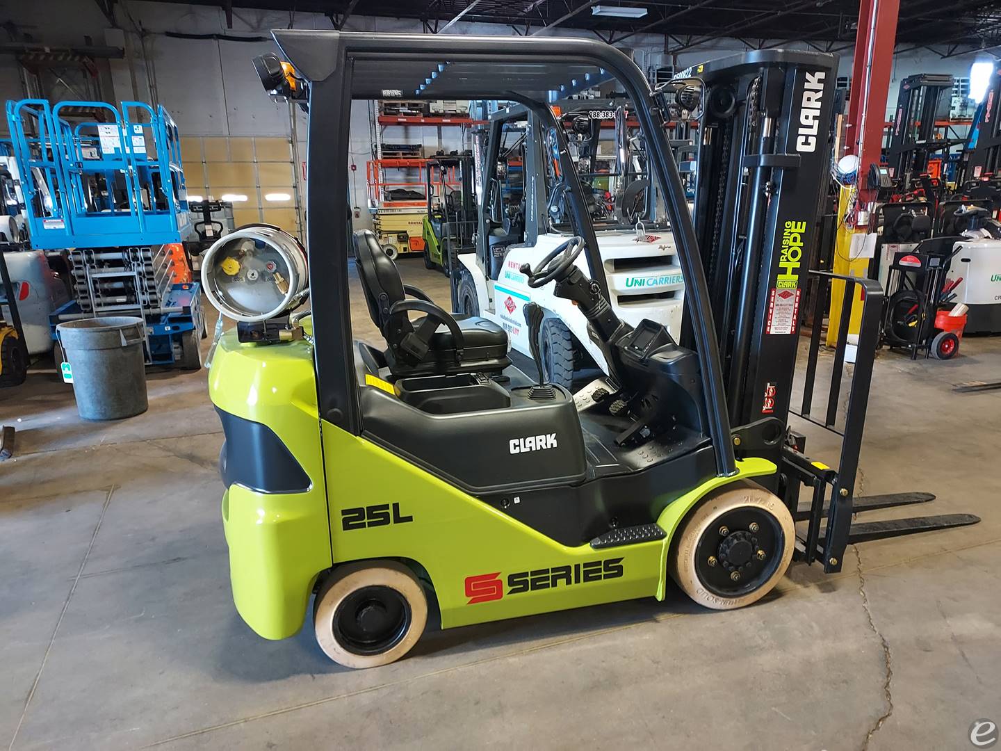 2022 Clark S25C LP Gas Forklift - 123Forklift
