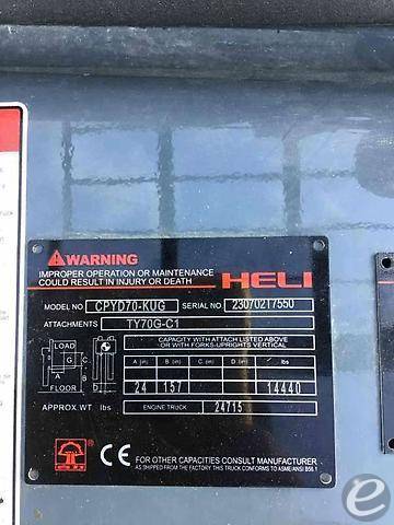  Heli 70-KUG LP Gas Forklift - 123Forklift