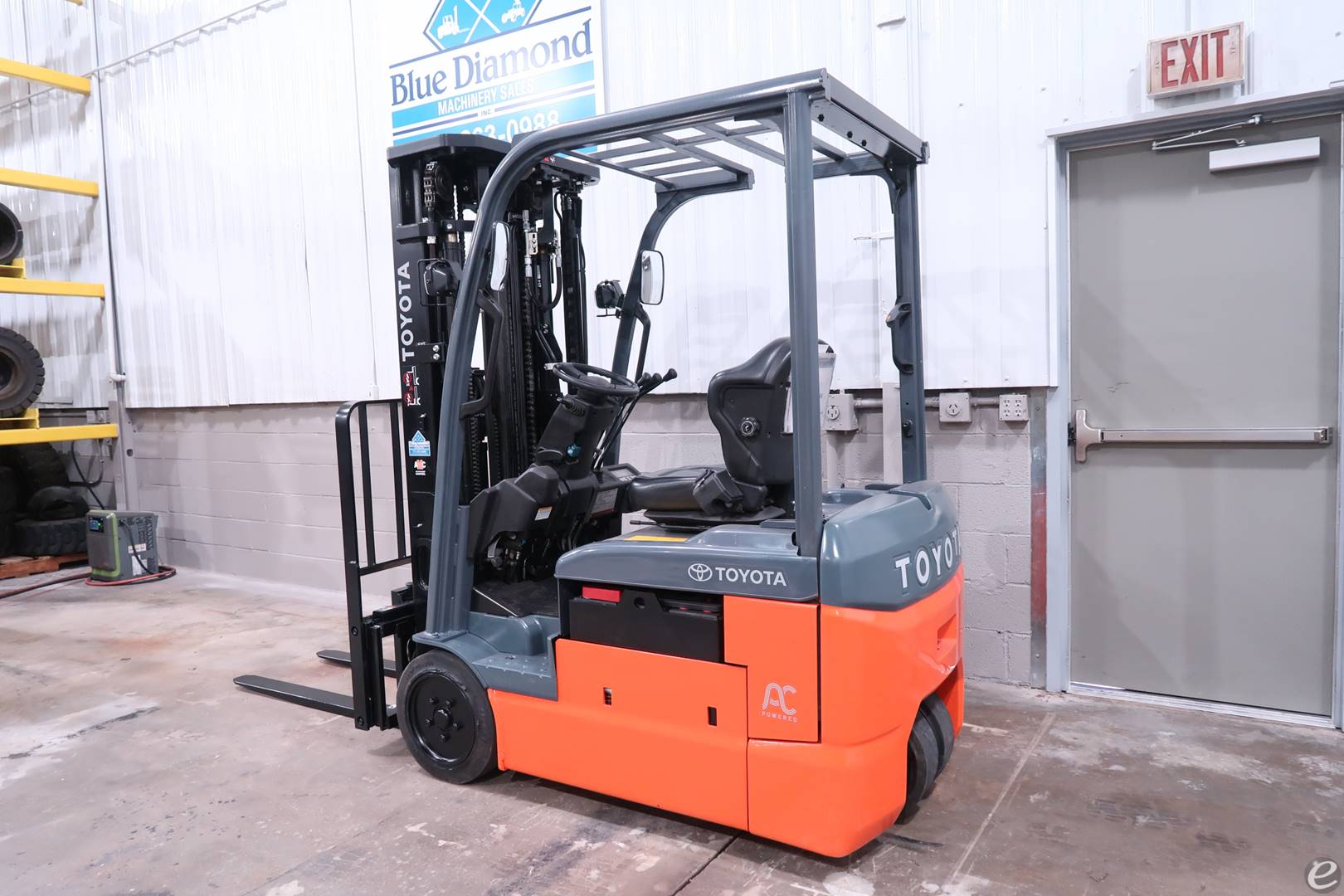 2016 Toyota 8FBE15U Electric Forklift - 123Forklift