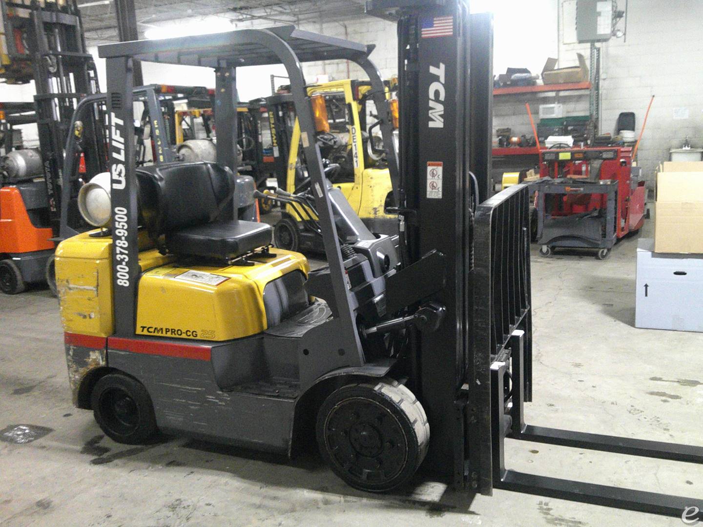 2007 TCM FCG25 4HL LP Gas Forklift - 123Forklift