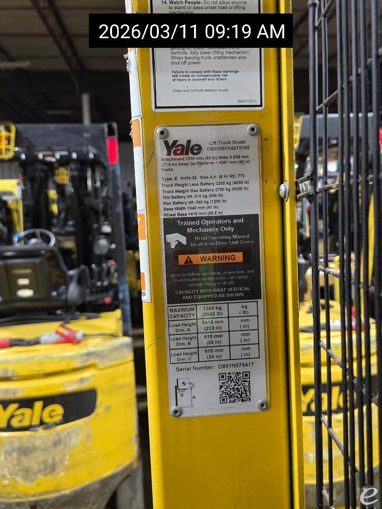 2019 Yale OS030EF