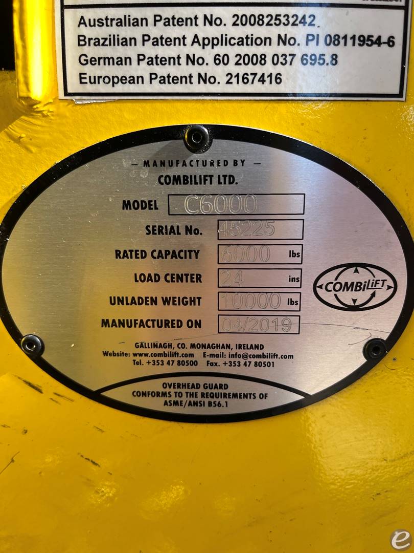 2019 Combilift C6000