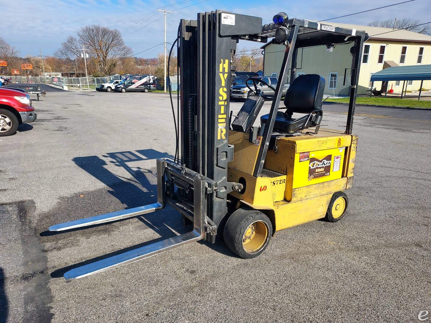 1991 Hyster E60XL-33 Electric Forkl...