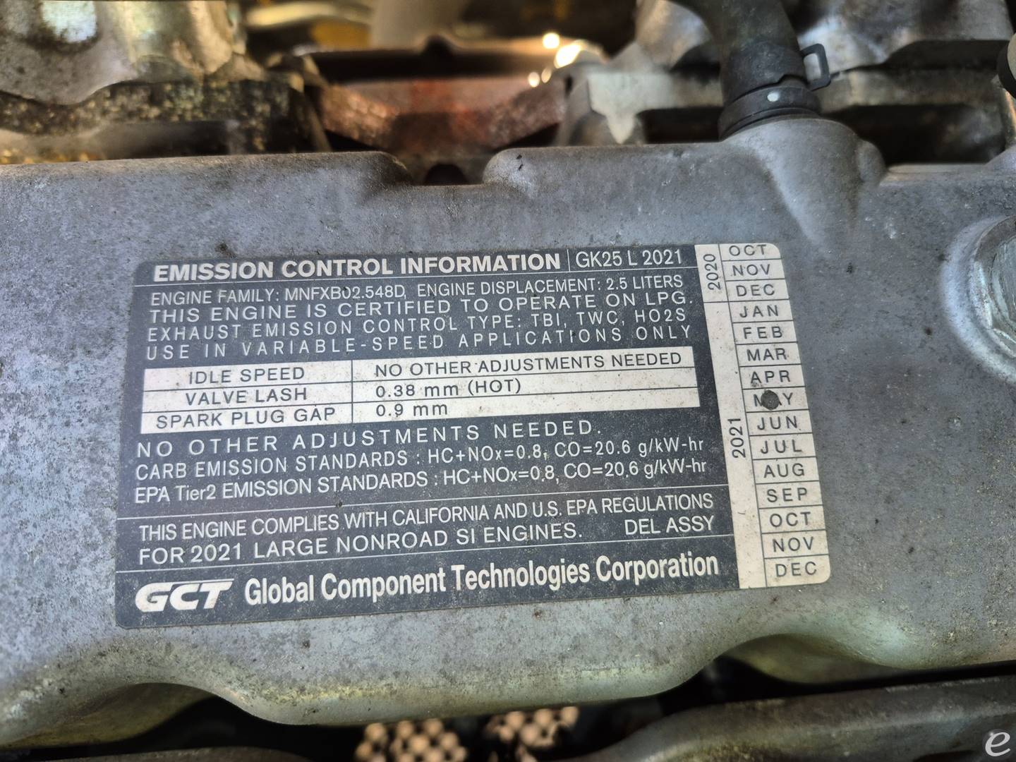 2021 Cat GP25N5