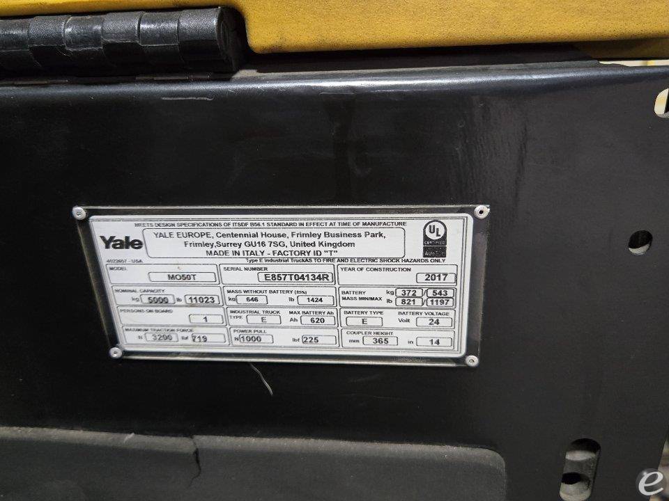 2017 Yale MO50TA