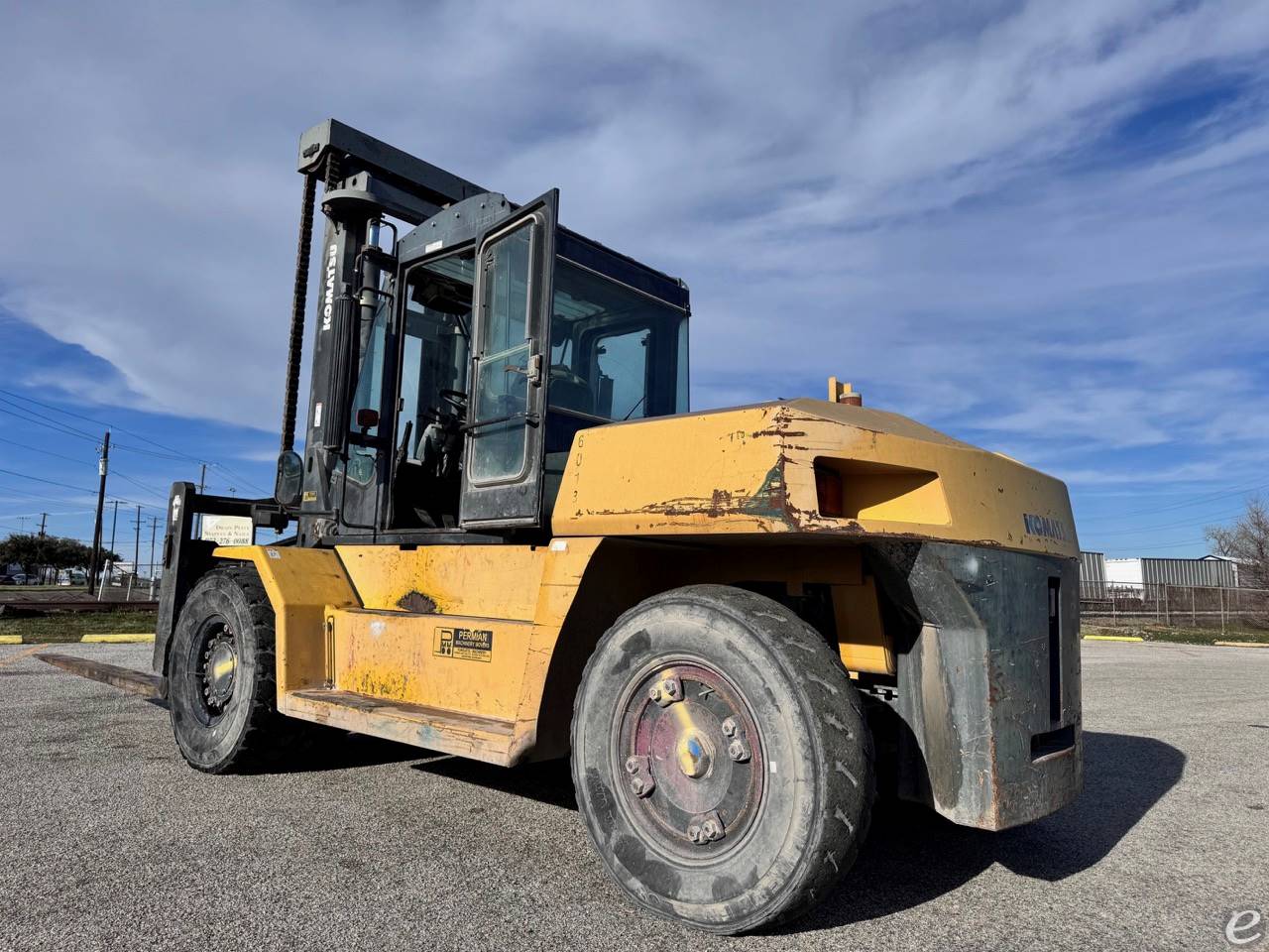2008 Komatsu FD135T-8 Diesel Forklift - 123Forklift