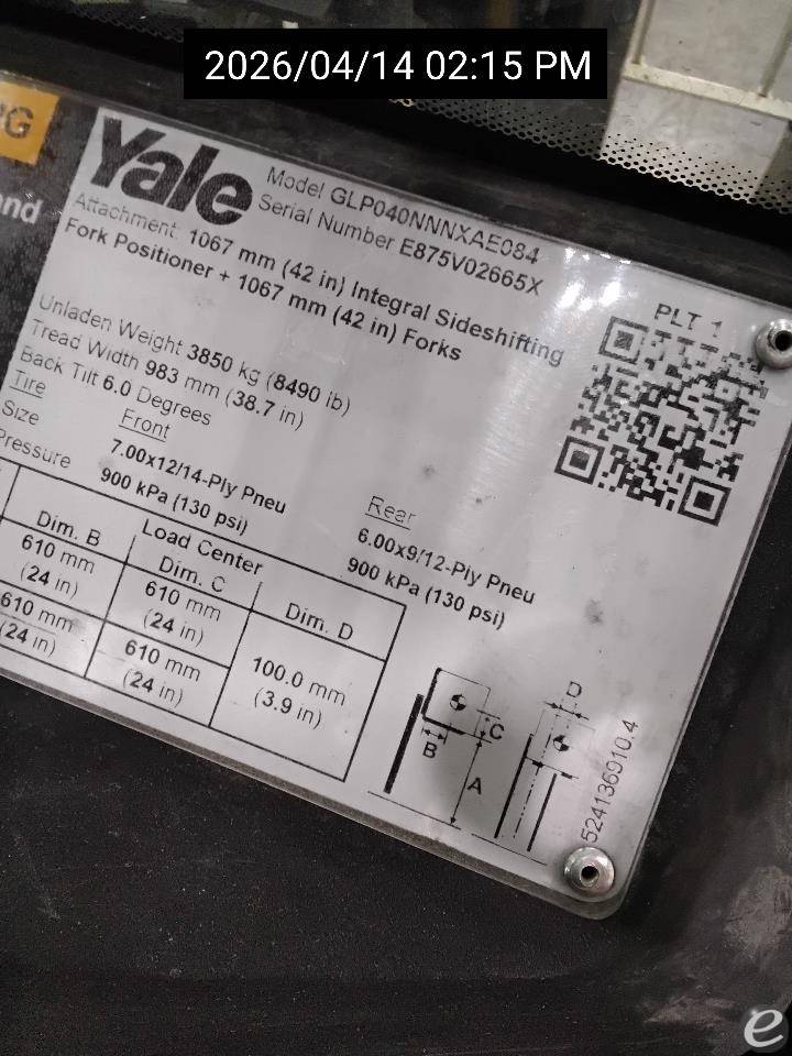 2023 Yale GP40N