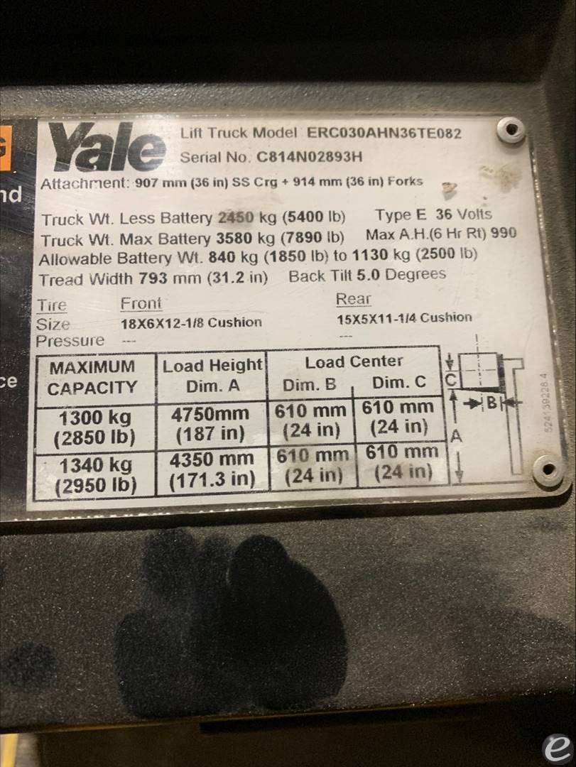 2010 Yale ERC030