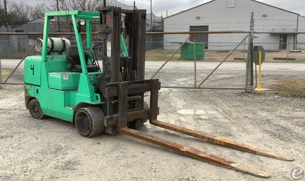 2000 Mitsubishi FGC55K LP Gas Forkl...