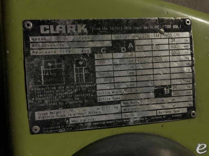 2017 Clark C25CL