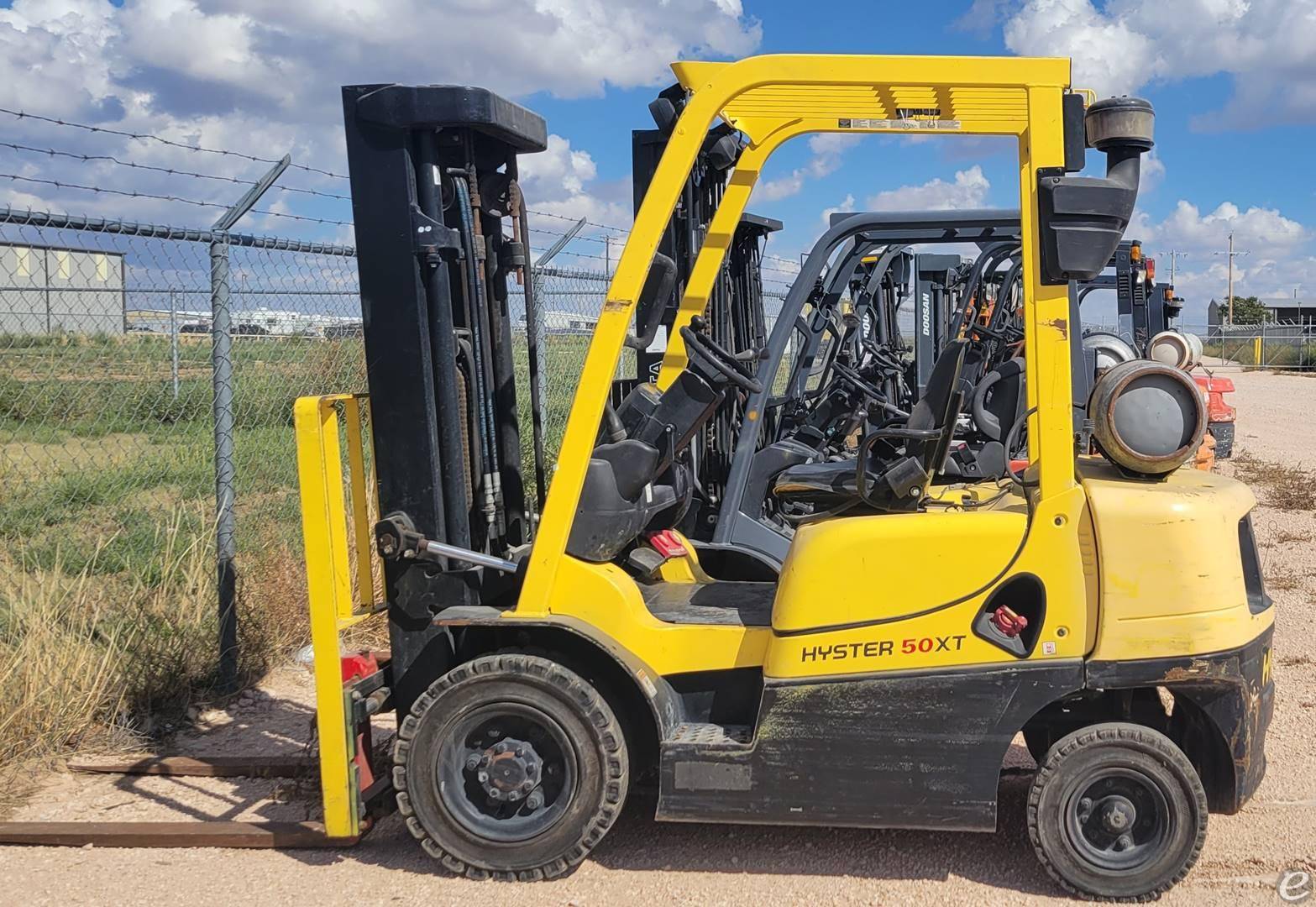 2018 Hyster H50XT LP Gas Forklift