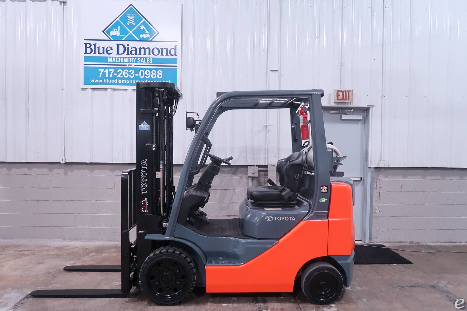 2018 Toyota 8FGCU25 LP Gas Forklift - 123Forklift