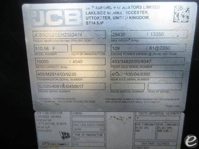 2017 JCB 510-56